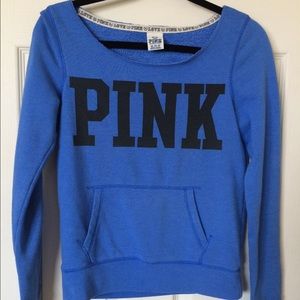 VS Pink Blue Sweatshirt