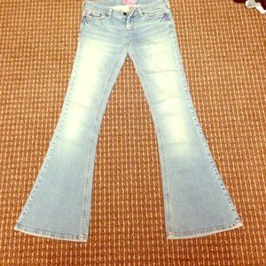Bell bottom jeans