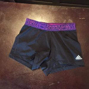 Adidas spandex shorts