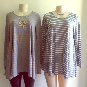 Stripped long sleeve