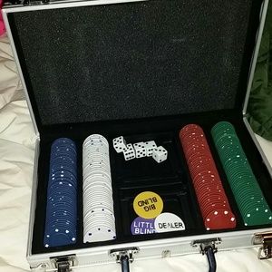 Poker chip set
