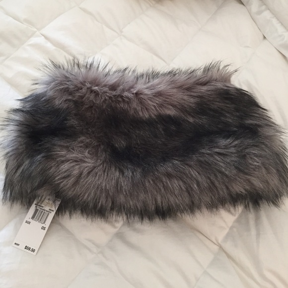 Michael Kors faux fur neck warmer