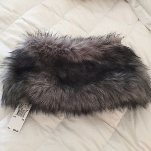 Michael Kors faux fur neck warmer