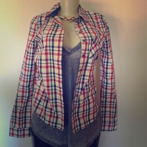 Platted blazer