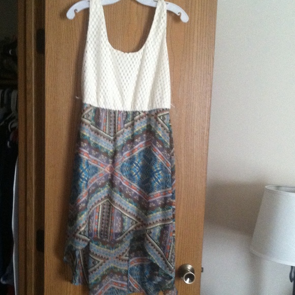 High low tribal print dress - Picture 4 of 4
