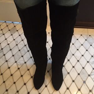 Black suede over the knee boots -DV by Dolce Vita