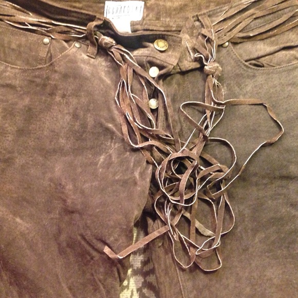 Leather pants