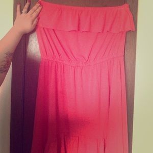 Coral Summer Dress