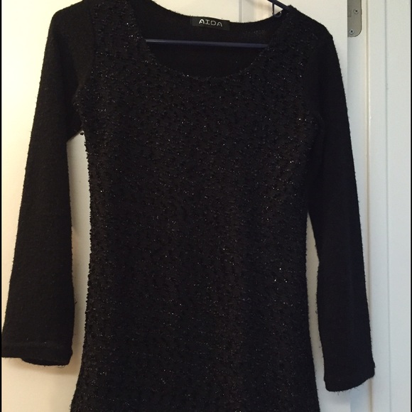 Black long sleeve shirt