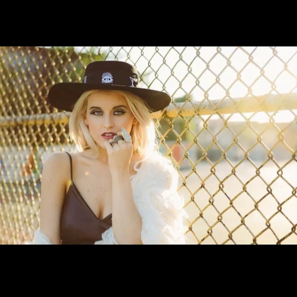 UNIF Relics Black Fedora Hat