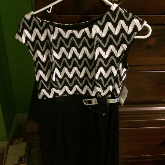chevron dress from dress barn