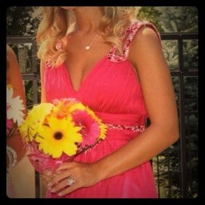 🎉RESERVED💗Pink Gem Formal Dress💗
