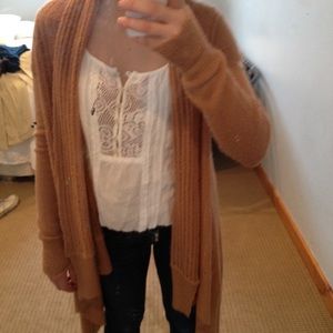 tan forever 21 sweater