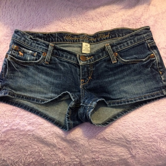 A&F // Denim Booty Shorts