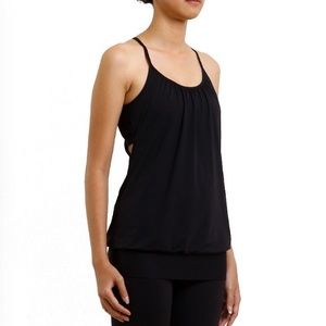 Black on Black No Limits Lululemon Tank
