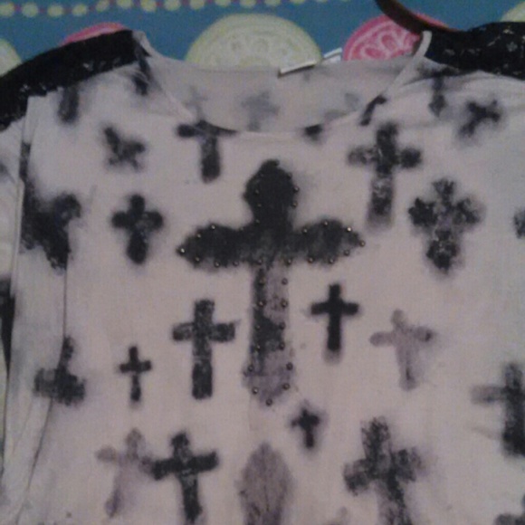 Cross blouse