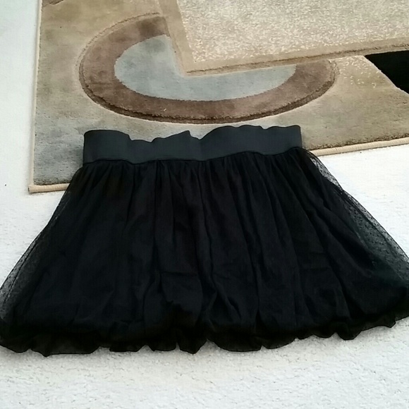 Black Polka Dot Skirt