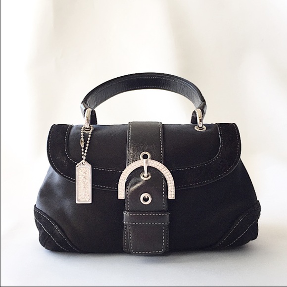 Coach Handbags - 💥FINAL PRICE💥.  Coach Madison Satin Mini