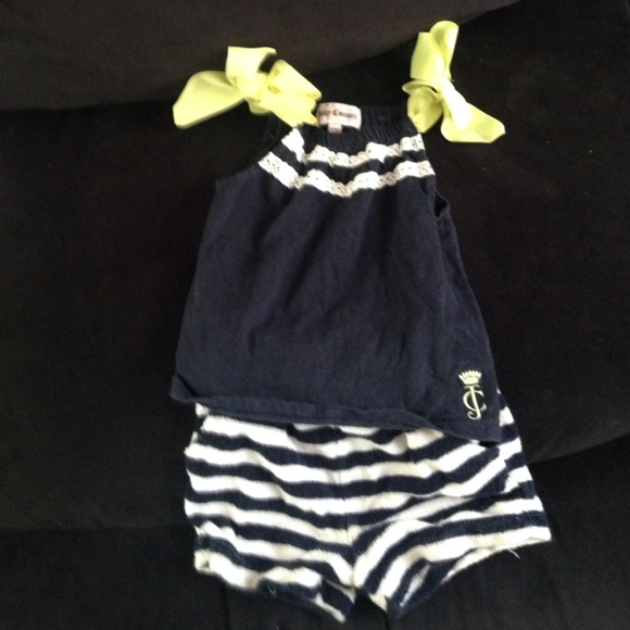 Too cute juicy couture outfit! 12-18 month