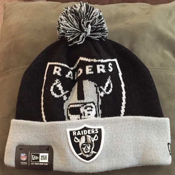 Raiders beanie