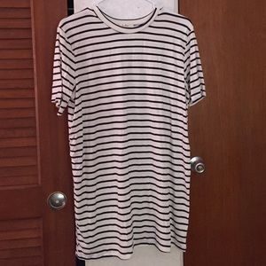Striped T-Shirt Dress