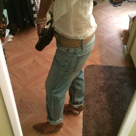 Gap 1969 Destructed Boyfriend Jeans