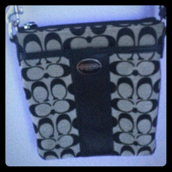 Coach cross body handbag