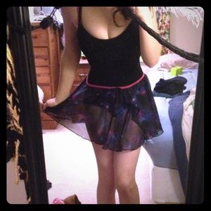 Dance Leotard with Galaxy Skirt