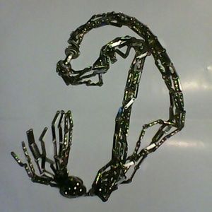 Vtg Layered Kramer Tassel Necklace   1960's