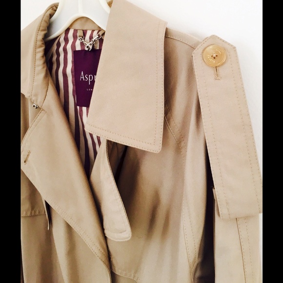 Incredibly rare Asprey London women's trench coat