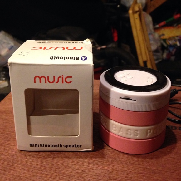 Bluetooth, Super Bass Portable Speaker(pink)