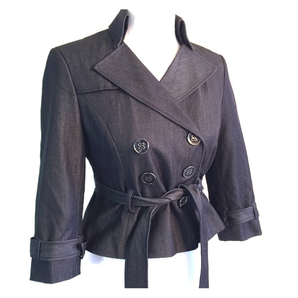 Belted Calvin Klein Jacket Small