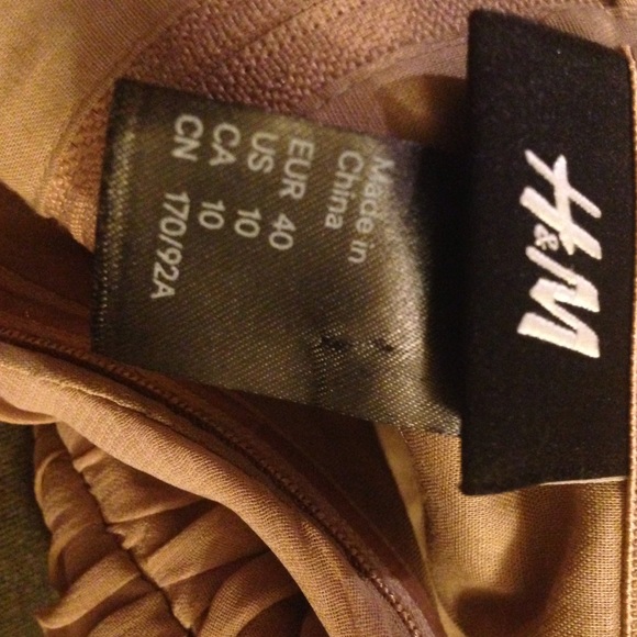 Beige Ruffled Homecoming Dress - Picture 4 of 4