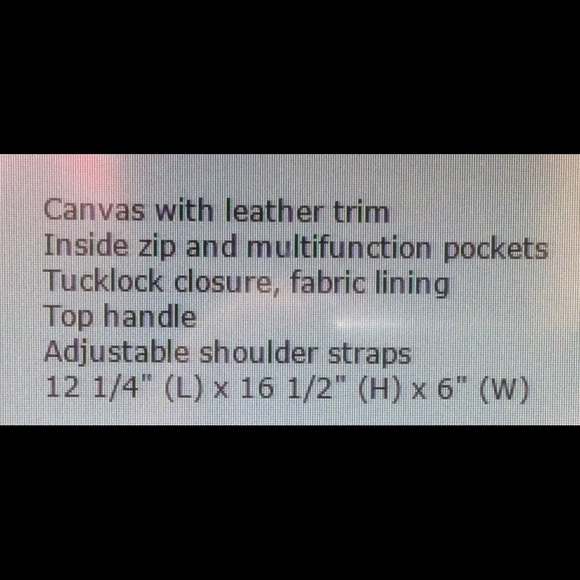 Coach Backpack - Picture 4 of 4