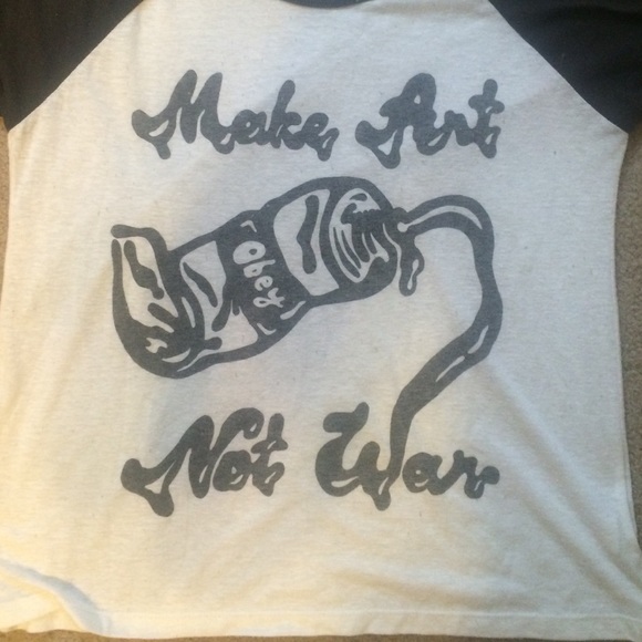 Obey baseball T