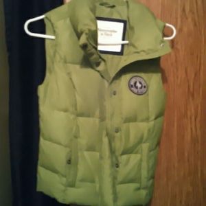 women Abercrombie and Fitch vest