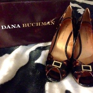 Dana Buchman cheetah heels