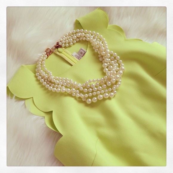 J.crew Scalloped Dress