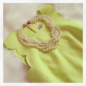 J.crew Scalloped Dress