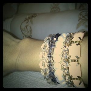 Stacked bracelets (5 count)