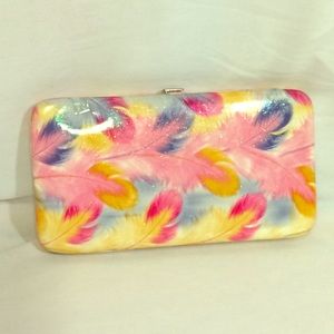 Cute feather wallet