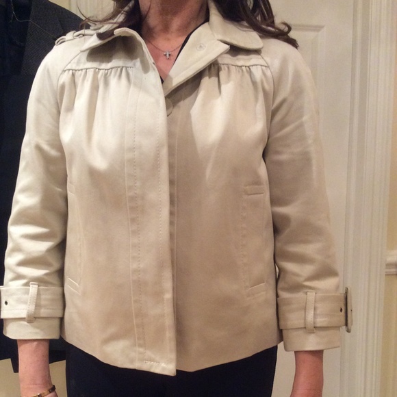 Banana Republic Spring Jacket in Khaki