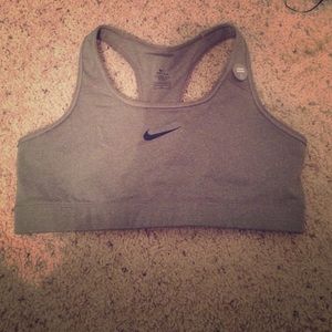 Grey Nike Sports Bra! 😊
