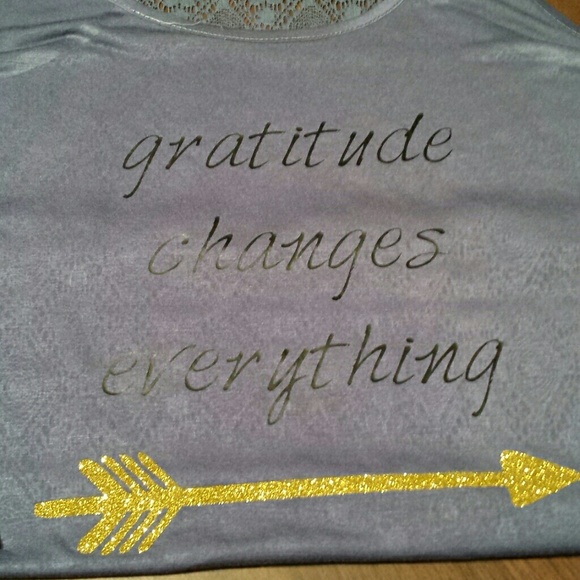 Gratitude changes everything tank