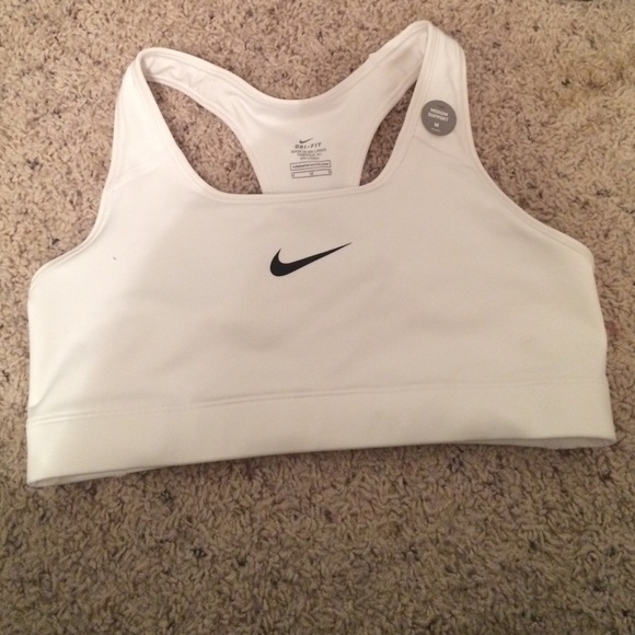 White Nike Sports Bra!