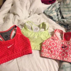 Nike sports bras