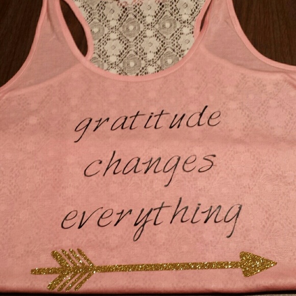Gratitude changes everything tank