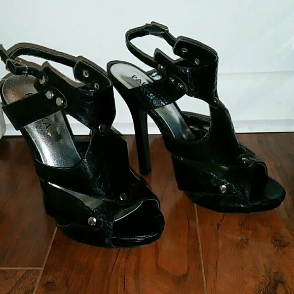 Black heels