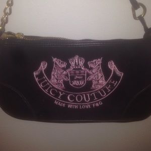 Juicy Couture velvet handbag