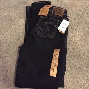 Brand new skinny silver jeans